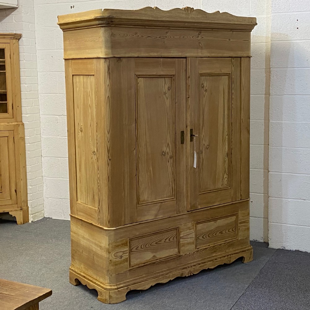 Very Old Double Pine Wardrobe (Dismantles) View VI