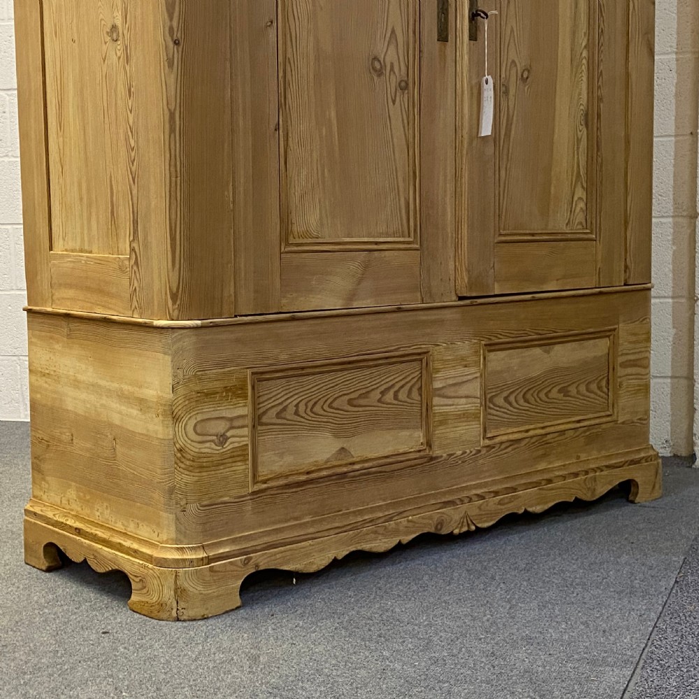 Very Old Double Pine Wardrobe (Dismantles) View VII