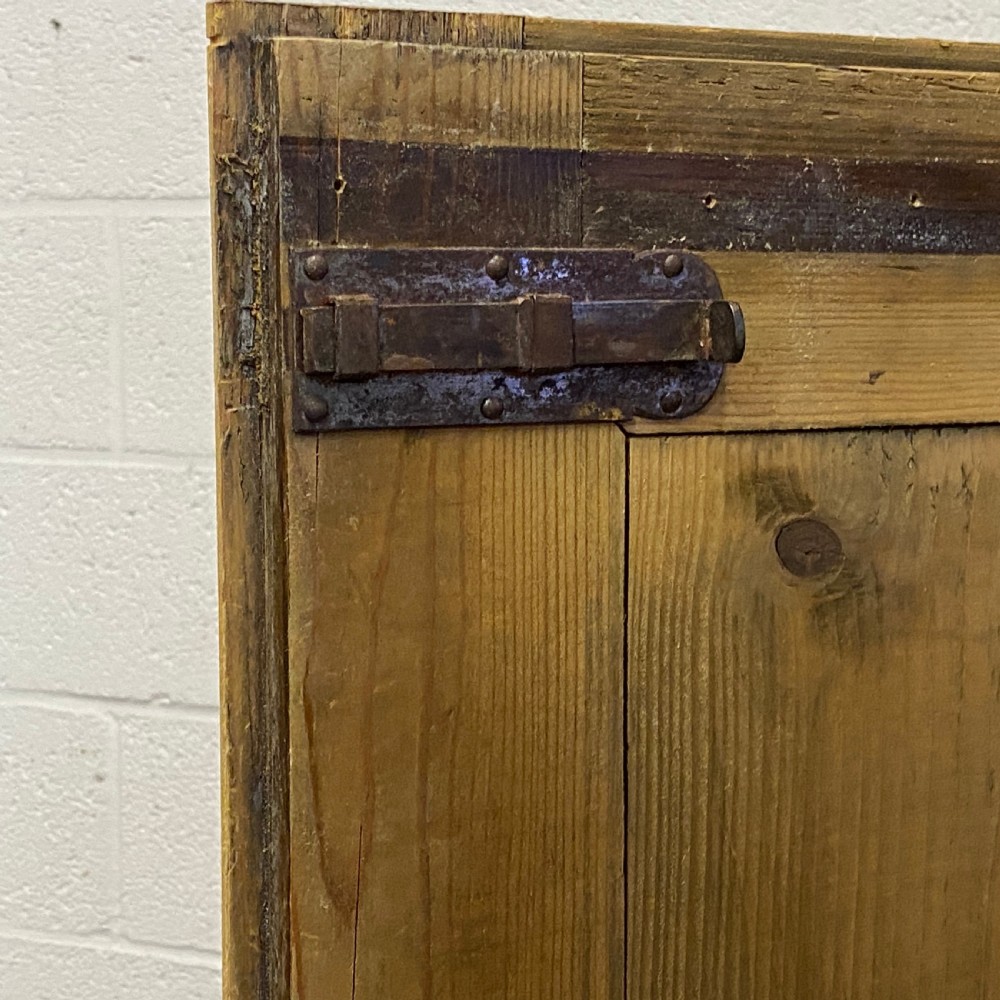 BEAUTIFUL LATE 1800'S LARGE DOUBLE PINE WARDROBE (DISMANTLES) View IV