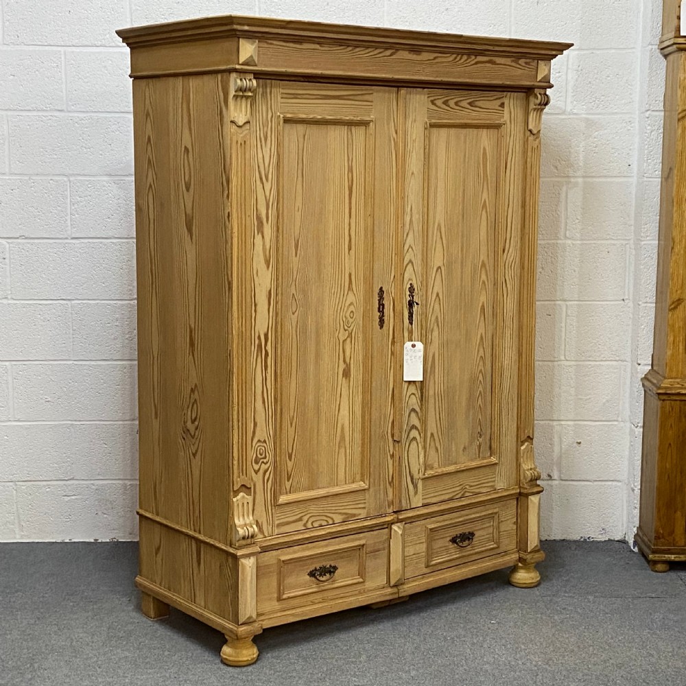Antique Pine Wardrobe (Dismantles)  View III