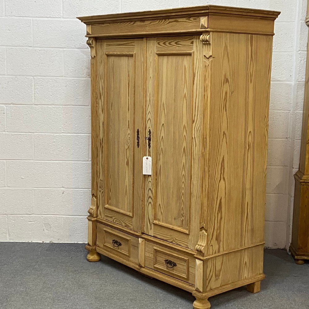 Antique Pine Wardrobe (Dismantles)  View IV