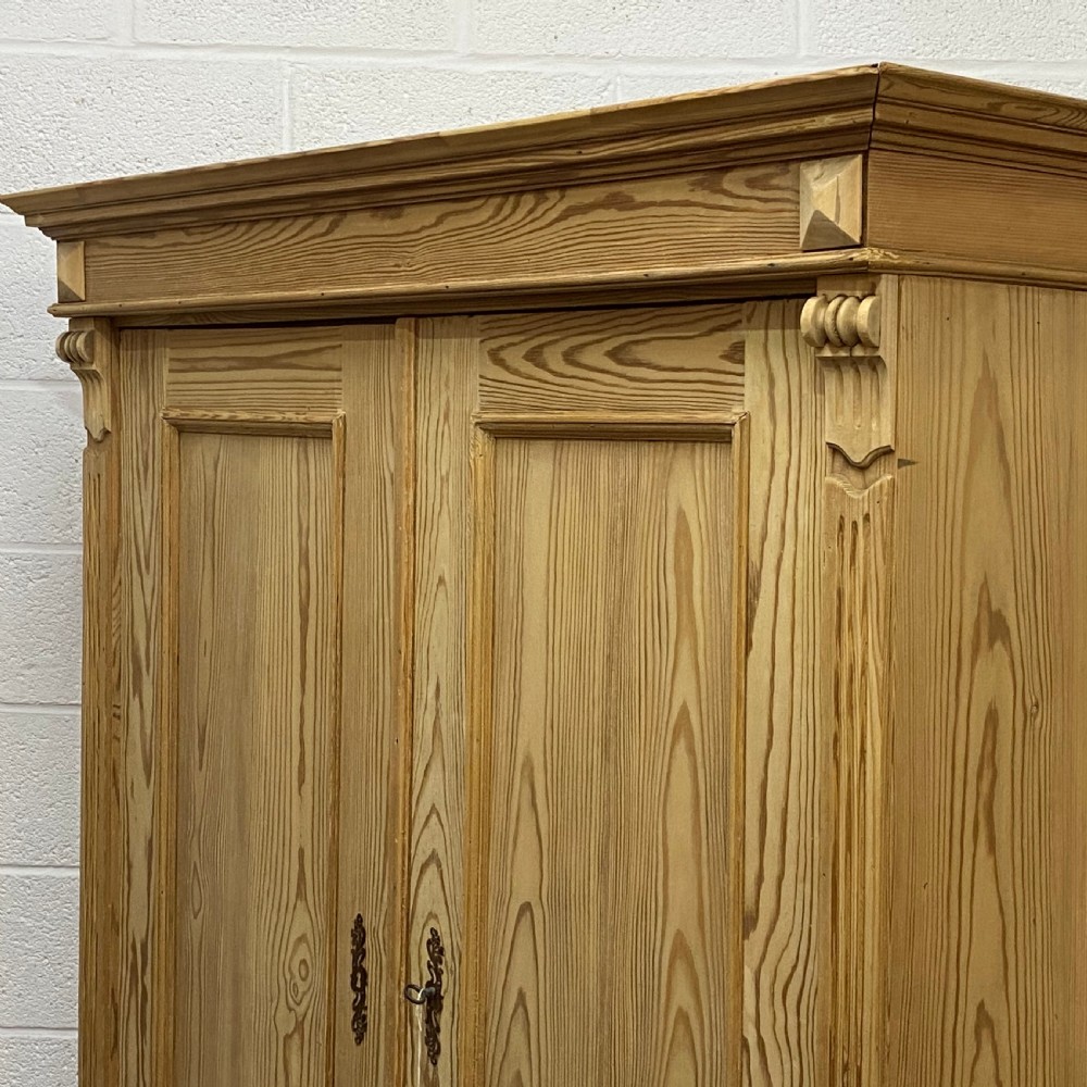 Antique Pine Wardrobe (Dismantles)  View VI