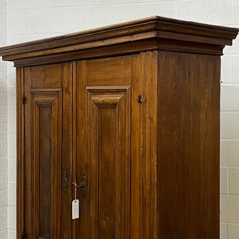 Stunning Very Early Antique Pine Wardrobe  View IV