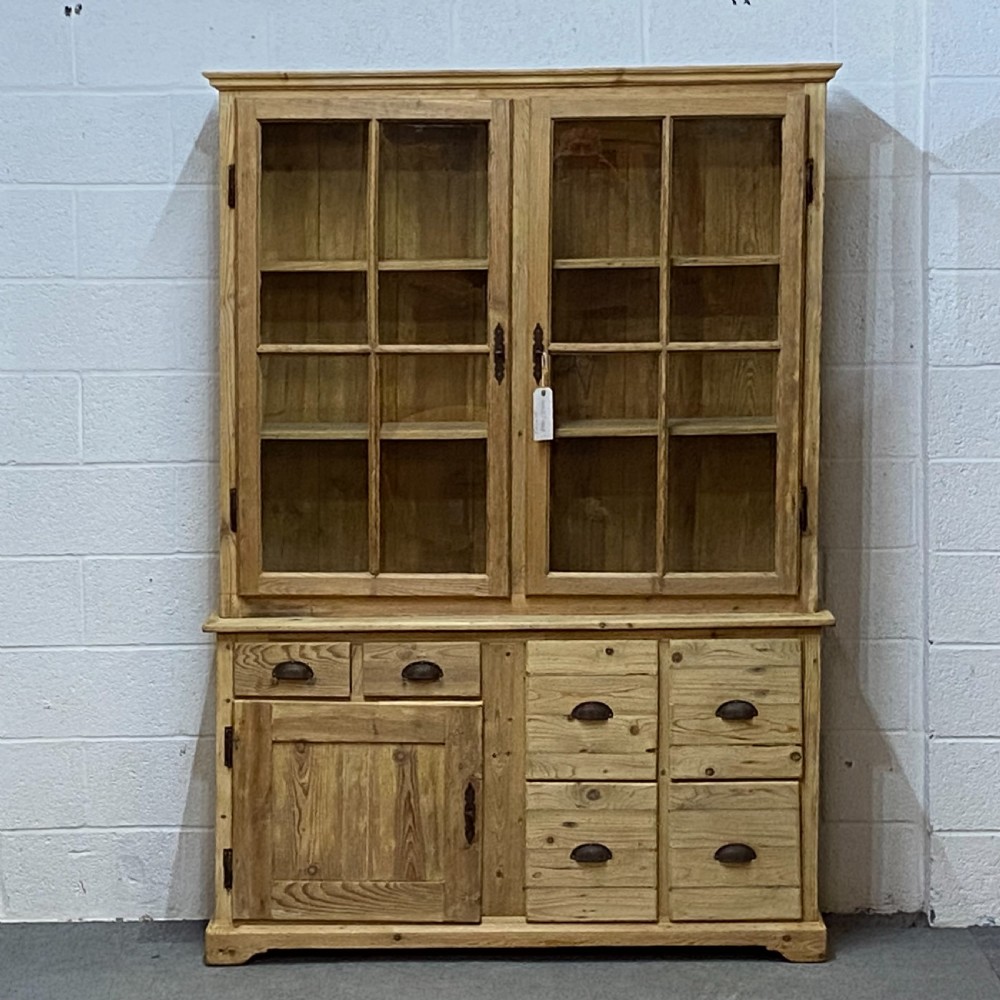 OLD ENGLISH PINE SHOP DISPLAY DRESSER