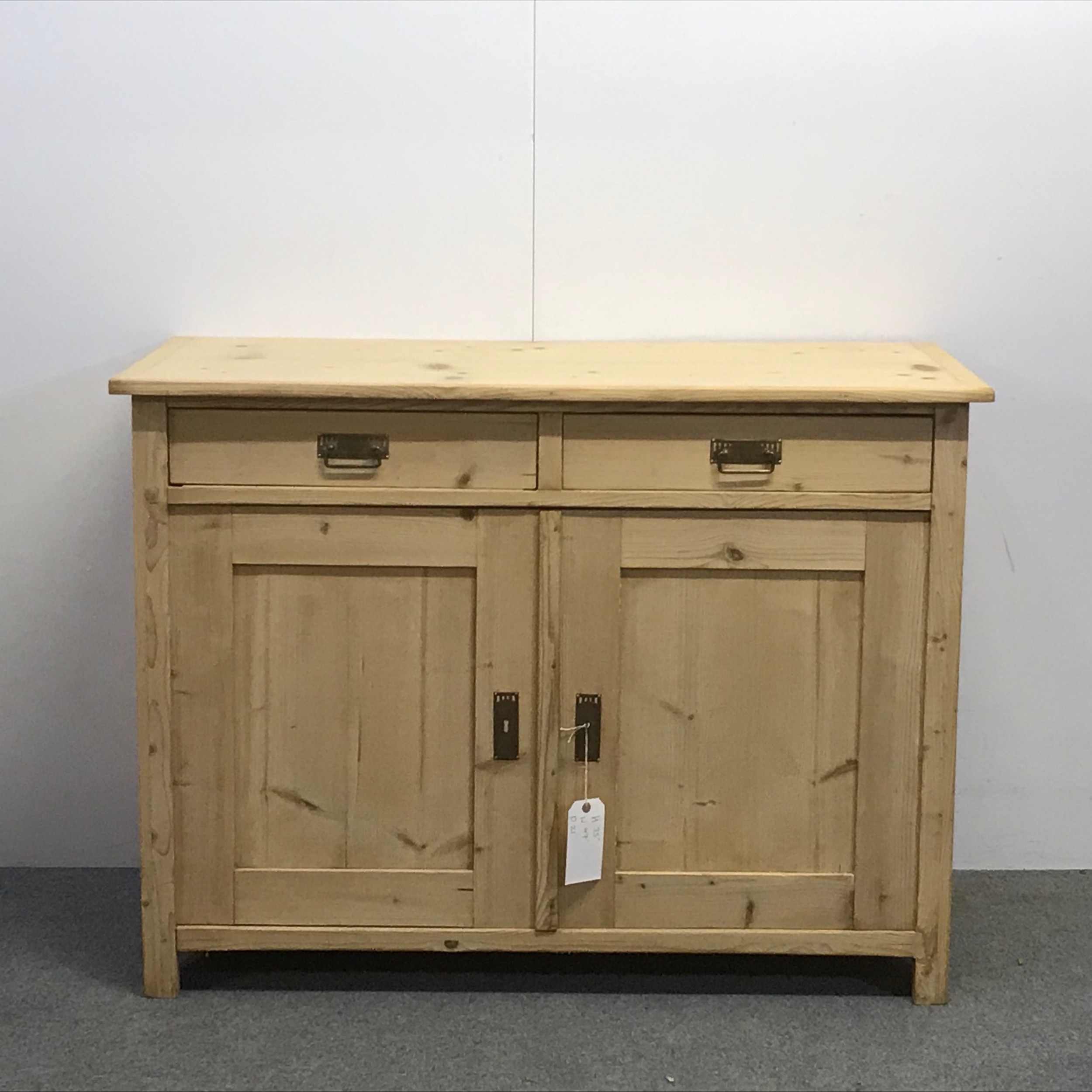 Antique Pine Kitchen Dresser Base Cupboard 588187