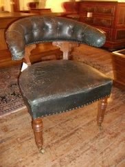Victorian Oak Desk Chair