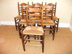 6 French Dining Chairs