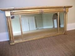 Regency Overmantle Mirror