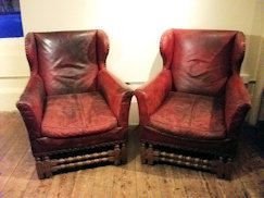 Pair of Library Chairs