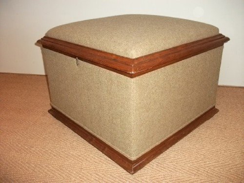 Victorian Mahogany Ottoman