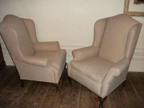 Pair of Edwardian Armchairs