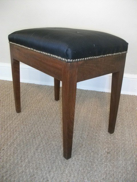 George III Mahogany Stool