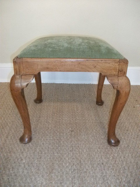 George II Walnut Stool