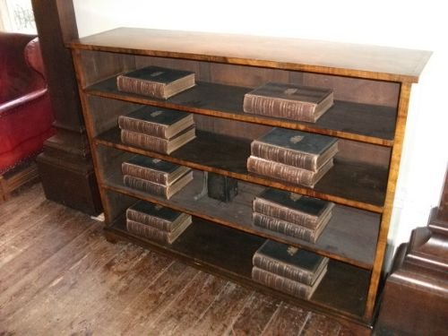 Victorian Open Bookcase