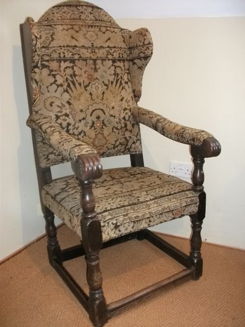 Louis XIII High Back Chair