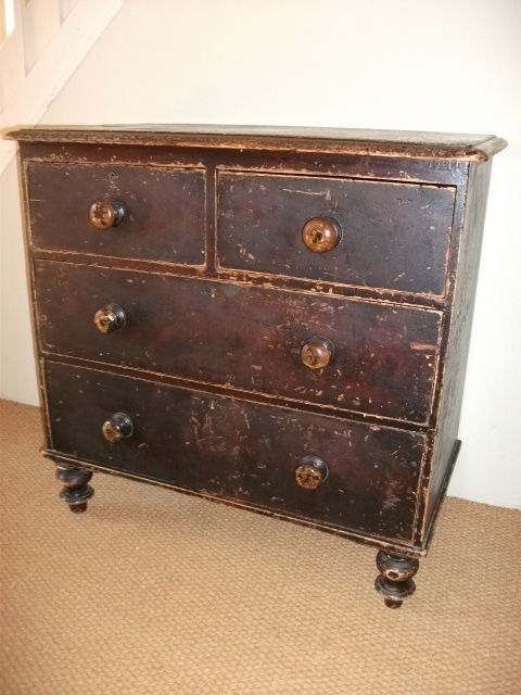 Victorian Painted Chest of Drawers