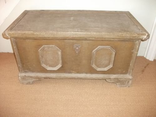18th Century Pine Coffer
