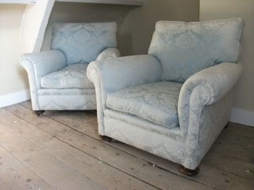 Pair of Edwardian Armchairs