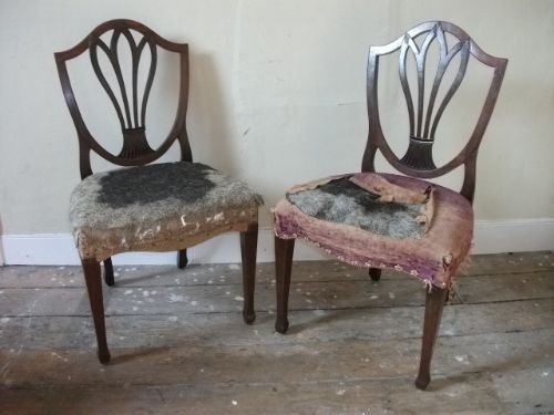 Pair of George III Dining Chairs