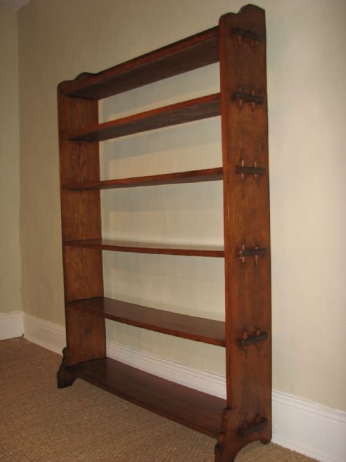 Arts & Crafts Open Bookcase C1910