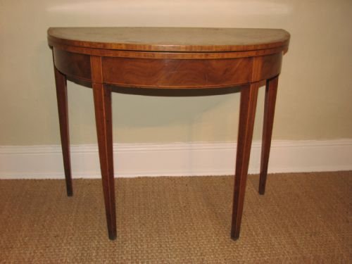 George III Card Table