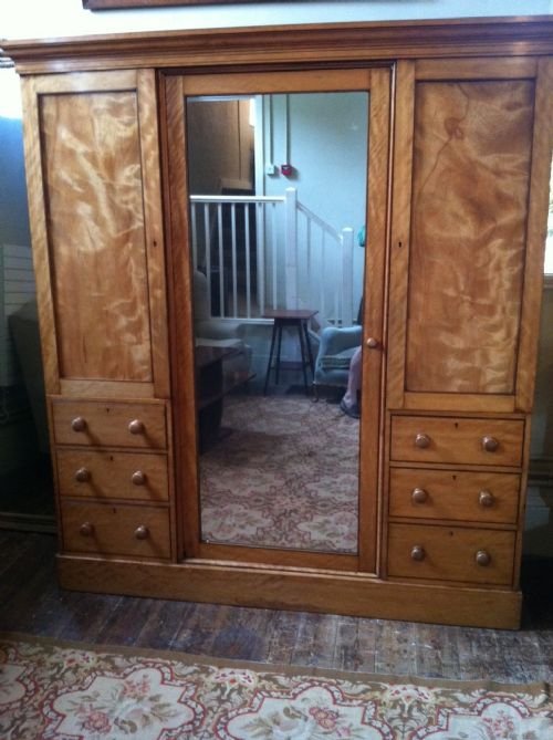 Victorian Combination Wardrobe