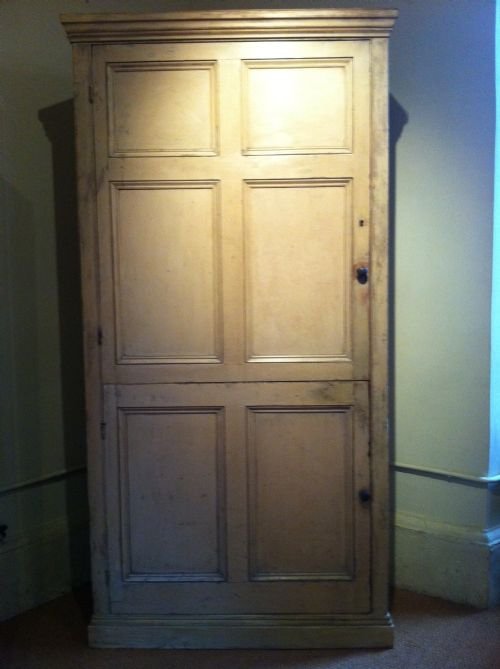 Georgian Painted Pine Cupboard
