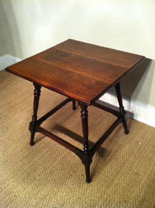 A Victorian Oak Square Table in the Style of Charles Eastlake C1880