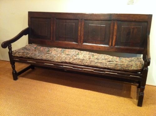 A George 11 Oak Settle C 1750