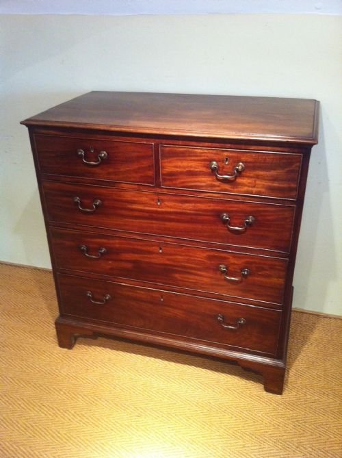 A George 111 Mahogany Chest of Drawers C1790