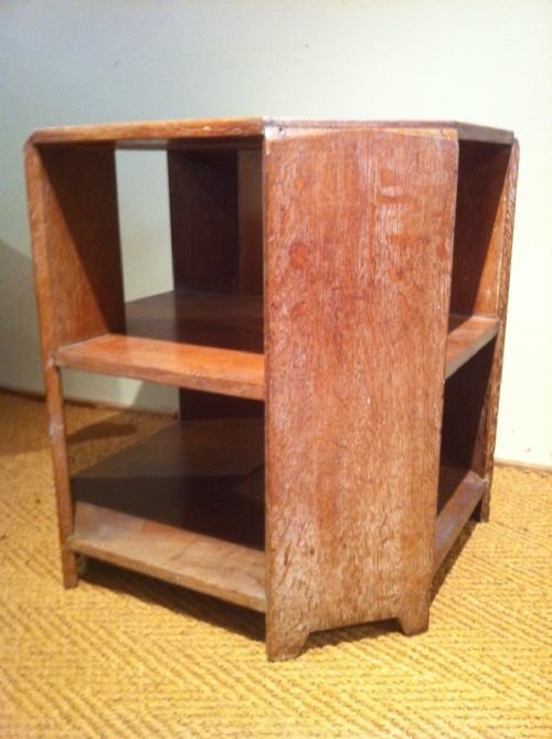 A Heal and Son Limed Oak Book Table C1930