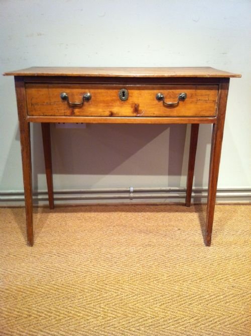 A Georgian Pine Side Table C 1820