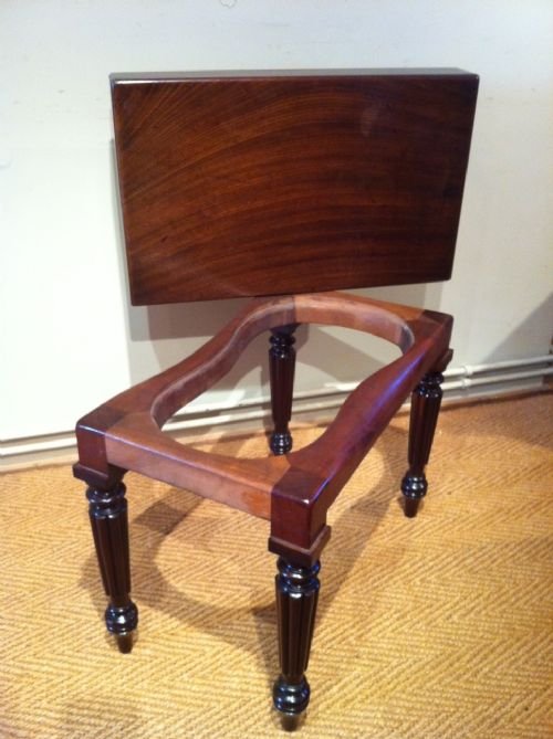 A Regency Mahogany Bidet Stool C 1820