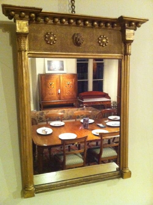 A Regency Giltwood Pier Mirror C 1820
