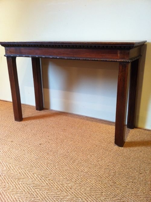 A Chippendale Period Provincial Mahogany Serving Table C1770