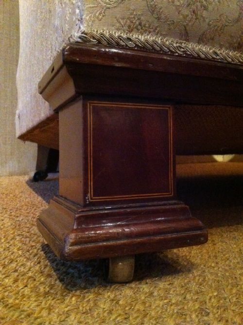 fig 1. An Edwardian country house sofa c 1905