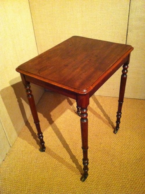 A George IV Mahogany Lamp Table C 1830