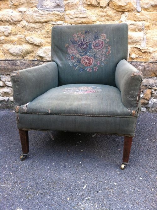 An Edwardian Mahogany Armchair C1905