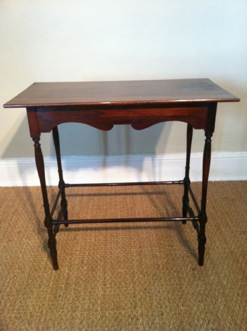 An Aesthetic Rosewood Rectangular Table C 1880