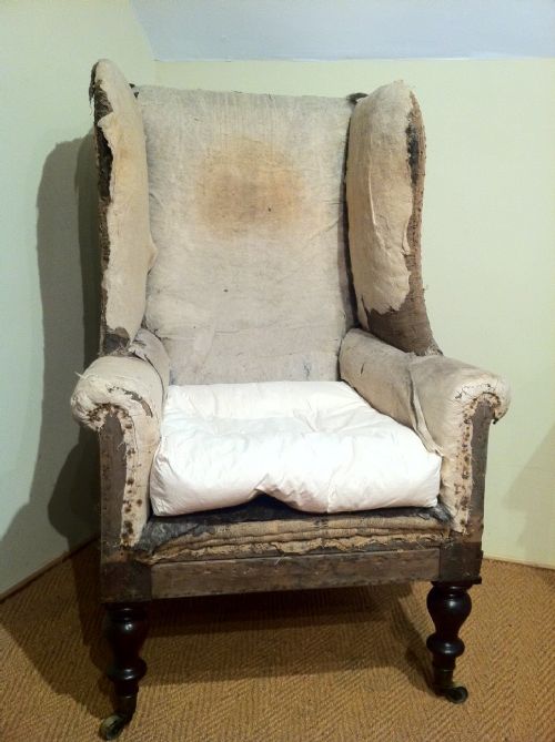A William IV Mahogany Library Chair C1835