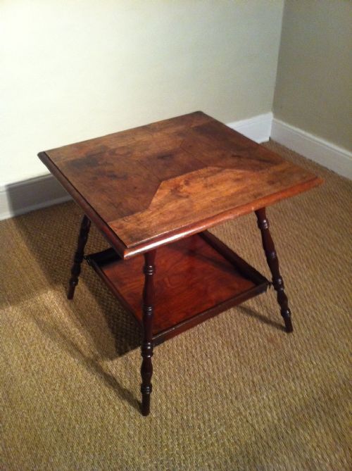 An Aesthetic Movement 2 Tier Table C 1880