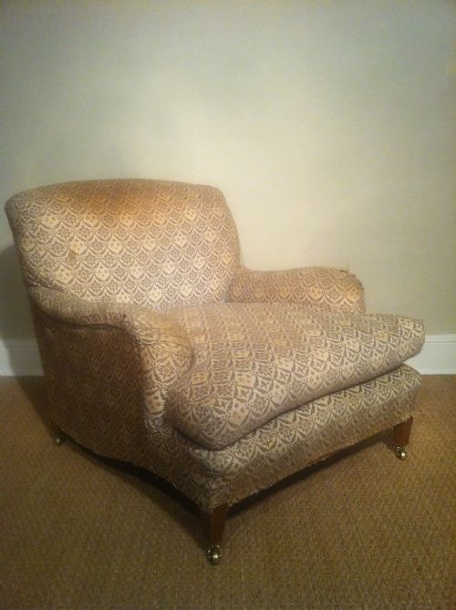 An Enormous Howard and Son Iver Armchair C 1910