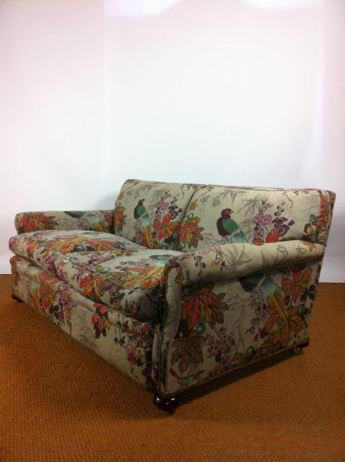 A 1920`S 2 Seater Sofa in the Original Fabric