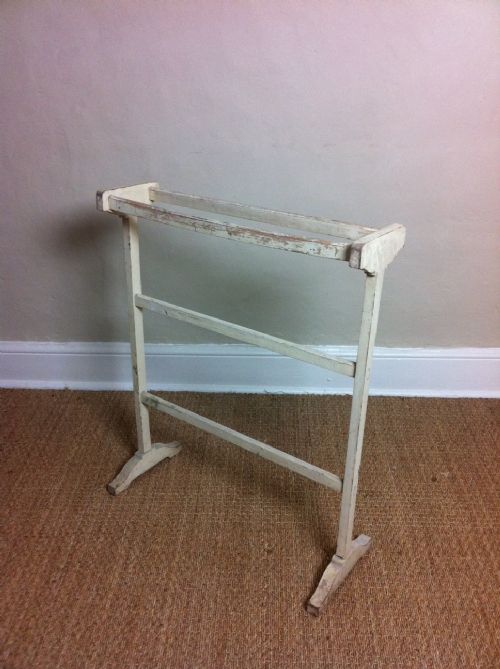 A Victorian Painted Pine Towel Rail C 1880