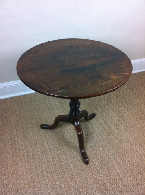 An Early George 111 Mahogany Tripod Table C 1770