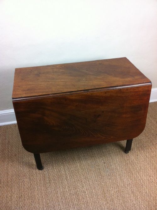 A George 111 Mahogany Drop Flap Table C 1770