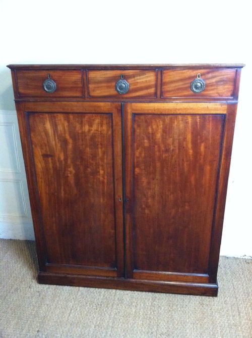 A George 111 Mahogany Estate Cabinet C 1790