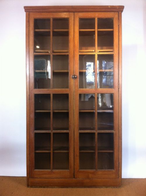 A Mid 19th C Pine Estate Bookcase