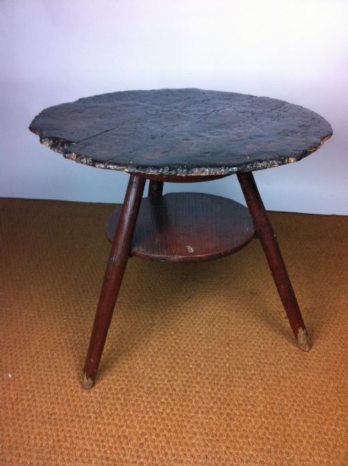 fig 1. A Welsh primitive cricket table . Early 19th c