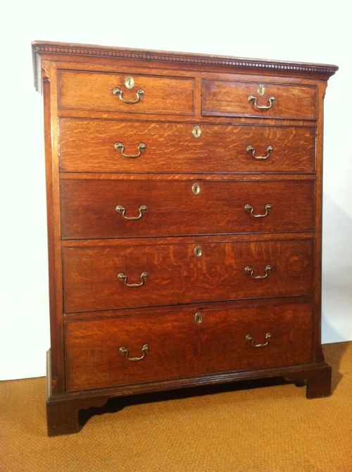 A George 111 Irish Tall Chest C1800